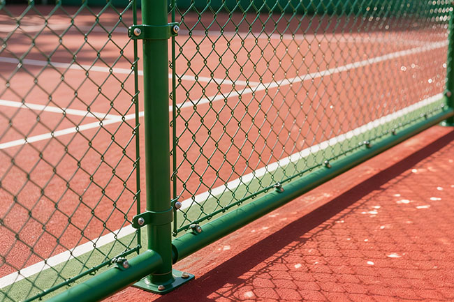 15 元 /㎡的 PVC 包塑球场围网 3 年报废？三招避开低价陷阱(图1)