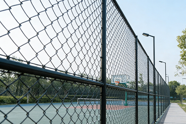 球场围网网片松动怎么办？甄特护栏快速维修方案(图2)