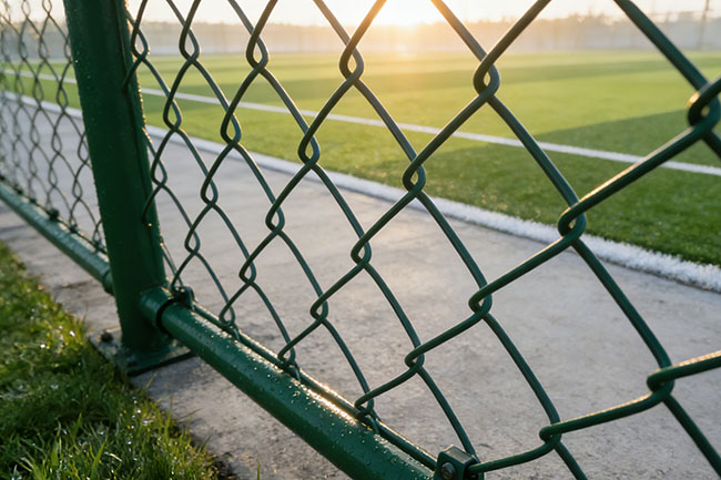 网孔、网丝、立柱！球场围网选型的三大核心(图1)
