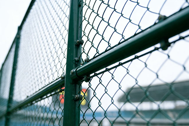 球场围网效果图