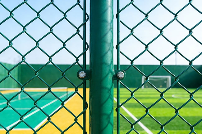 球场围网效果图