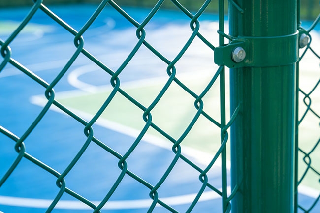 球场围网效果图