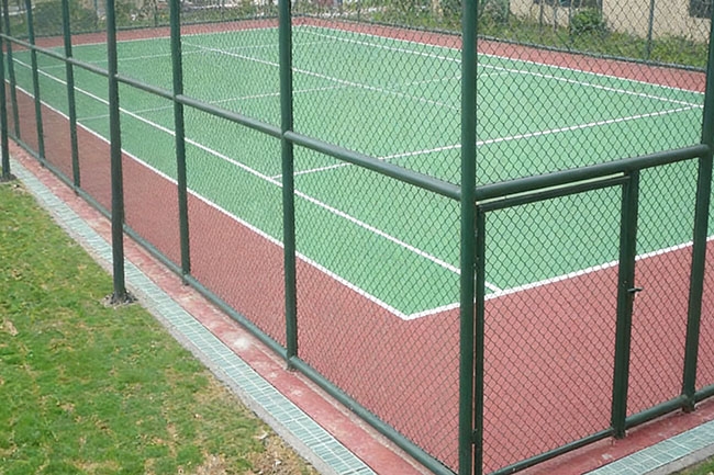 球场围网效果图