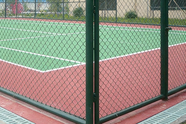 球场围网效果图