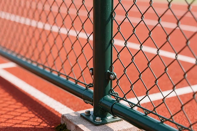 球场围网效果图