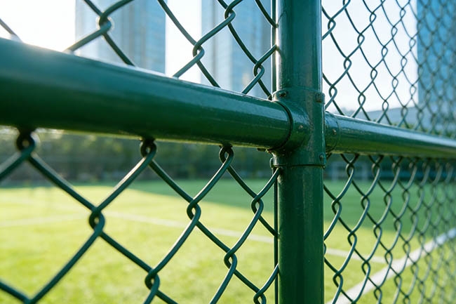 球场围网效果图