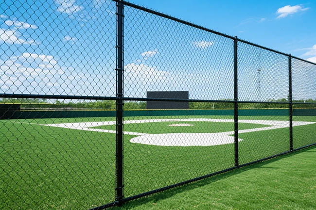 球场围网效果图